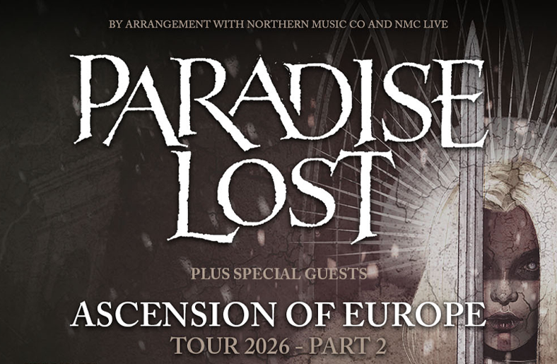 Paradise Lost mit Europa-Tournee im Frühjahr - Moshpit Passion